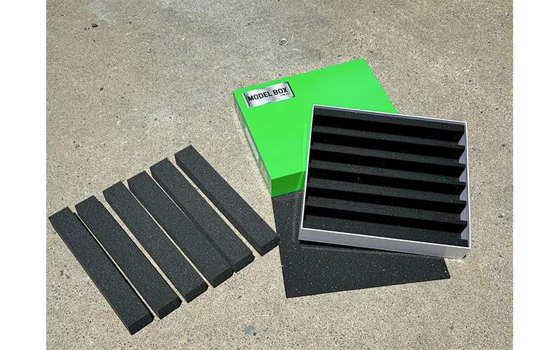 Model Box MB-L Storage Box "6 Loco Box" Green HO/OO Scale