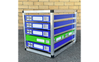 Model Box Aluminium Box Rack 5 Slot