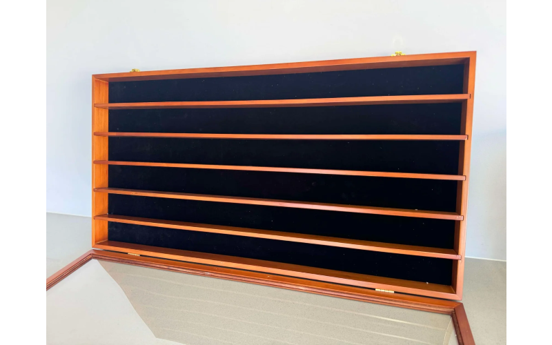 Model Box Timber Display Case