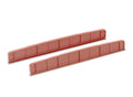 Peco Lineside Kit NB-39 Girder Bridge Side Plate Girder Type Red Oxide N Scale
