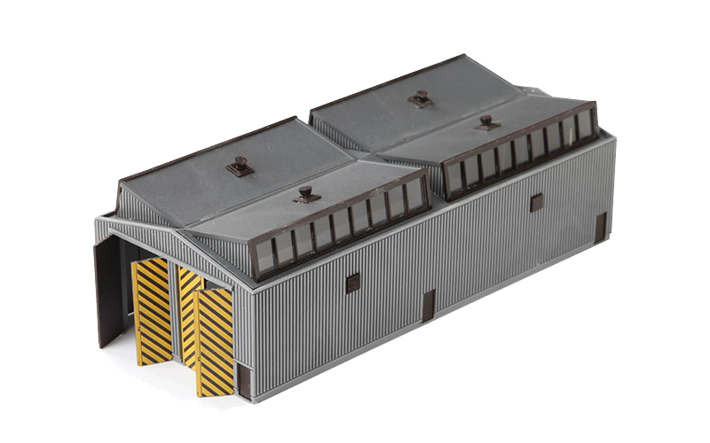 Peco Lineside Kit NB-80 Manyways' Train Shed/Locomotive Depot/Engine Shed N Scale