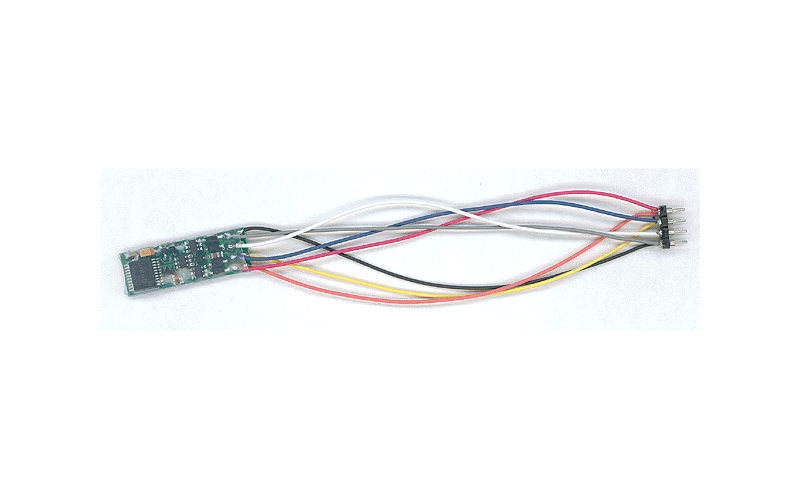 NCE 524-132 N14SRP Generic Thin 1-Amp 4-Function w/8-Pin NMRA Plug