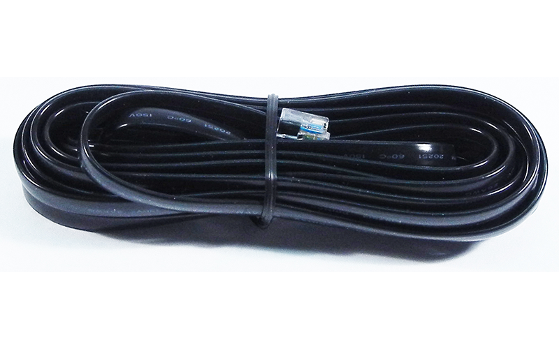 NCE 524-214 RJ12-12 6-Wire Straight Cab Bus Cable 12' RJ12 Cable For UTP/DIN Panel Wiring