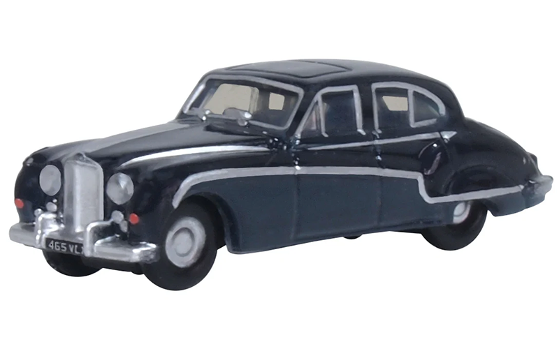 Oxford NJAG8003 Jaguar MKVIII Indigo Blue-Cotswold Blue N Scale