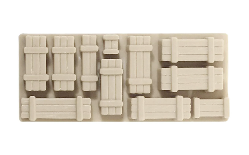 Peco Quality Line Wagons NR-205 Wagon Load Crates Timber Colour N Scale
