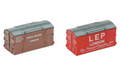 Peco Quality Line Wagons NR-208 Containers BR & LEP N Scale
