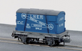 Peco Quality Line Wagons NR-23 LNER Furniture Removals Conflat Wagon with Container N Scale