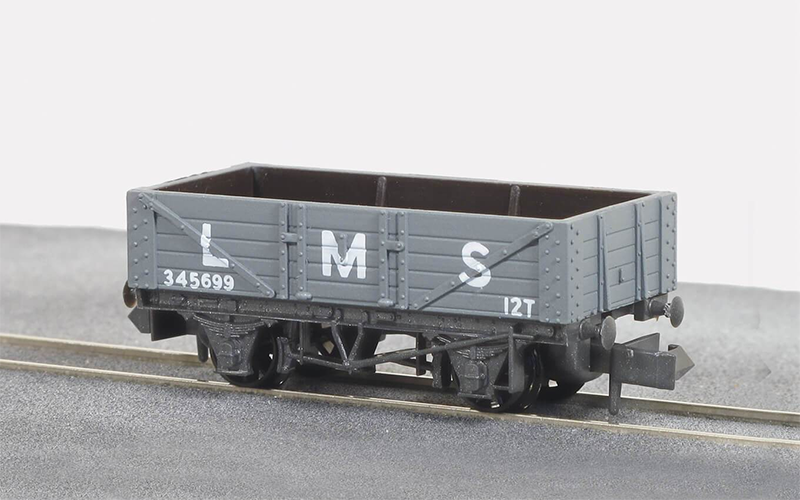 Peco Quality Line Wagons NR-40M 5 Plank Mineral Wagon N Scale