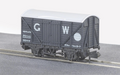 Peco Quality Line Wagons NR-43W 10ft Box Van Standard Type GW Dark Grey N Scale