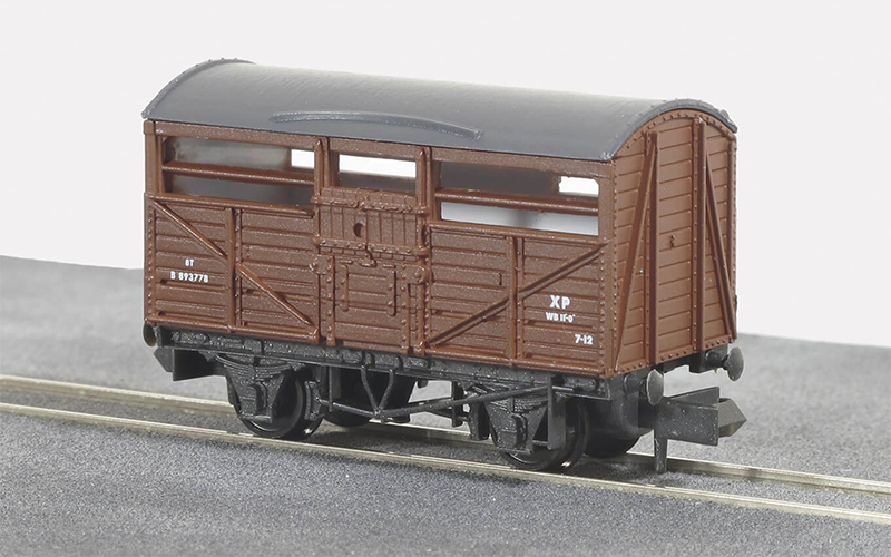 Peco Quality Line Wagons NR-45B(B) Cattle Wagon No. B893778 N Scale