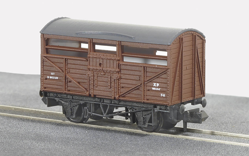Peco Quality Line Wagons NR-45B(C) Cattle Wagon No. B892109 N Scale