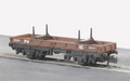 Peco Quality Line Wagons NR-4E Bolster Wagon NE Brown N Scale