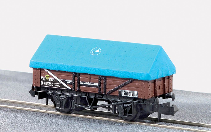 Peco Quality Line Wagons NR-51 China Clay Hood Wagon N Scale