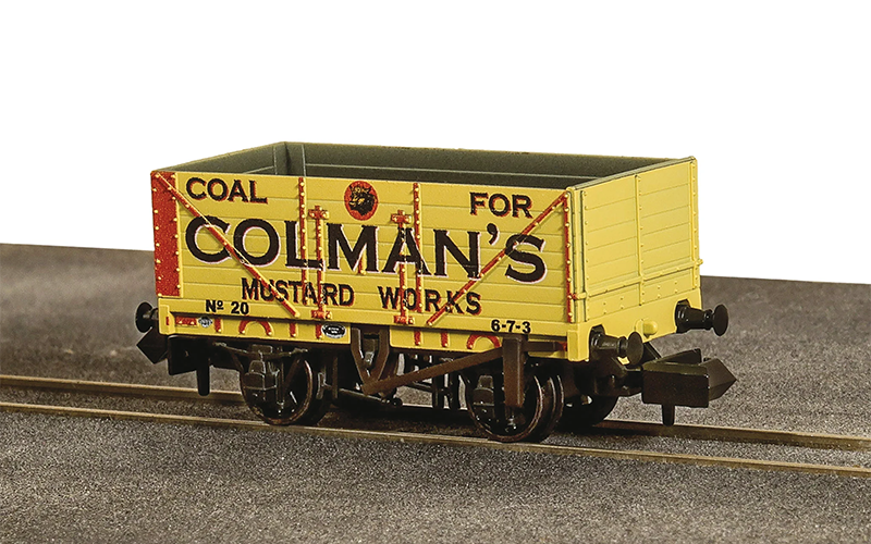 Peco Quality Line Wagons NR-7006P NEW 7-Plank Colman's Open Wagon N Scale