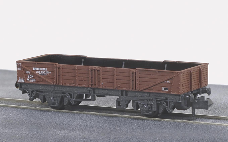 Peco Quality Line Wagons NR-7E Ferry Tube Wagon Bauxite N Scale