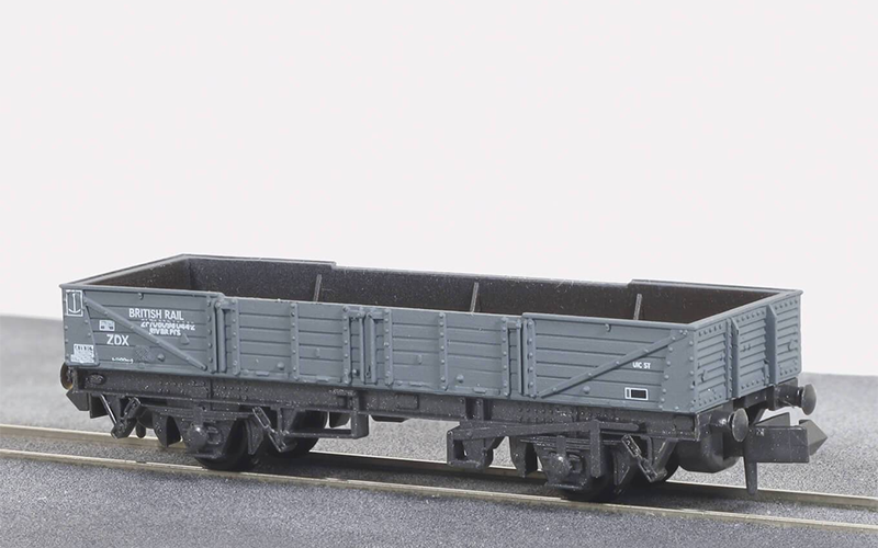 Peco Quality Line Wagons NR-7F Ferry Tube Wagon BR Grey N Scale