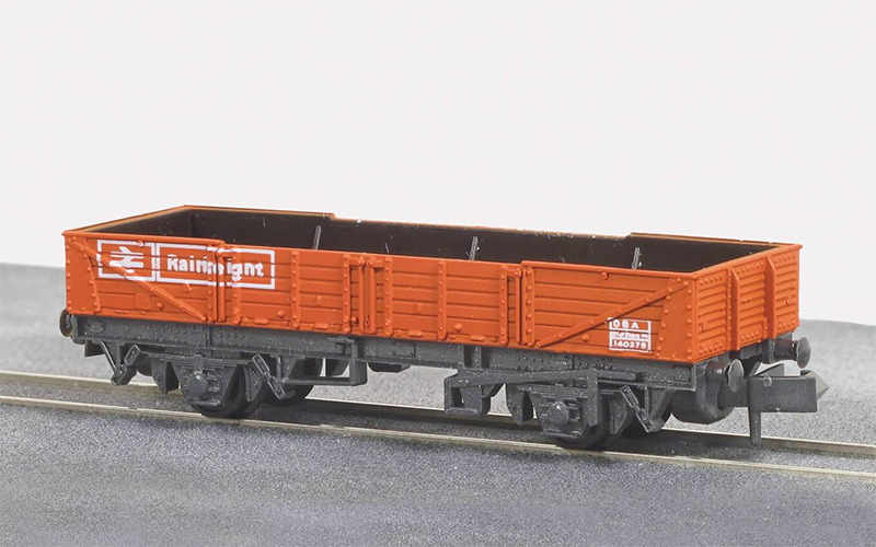 Peco Quality Line Wagons NR-7R Railfreight Tube Wagon BR Red N Scale