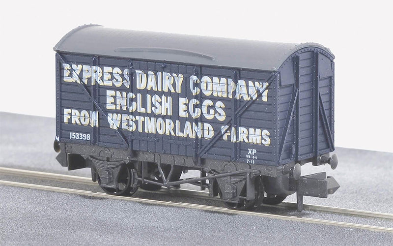 Peco Quality Line Wagons NR-P133 Express Dairy English Eggs Box Van N Scale