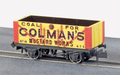 Peco Quality Line Wagons NR-P412 Colman's Mustard 7 Plank Wagon N Scale