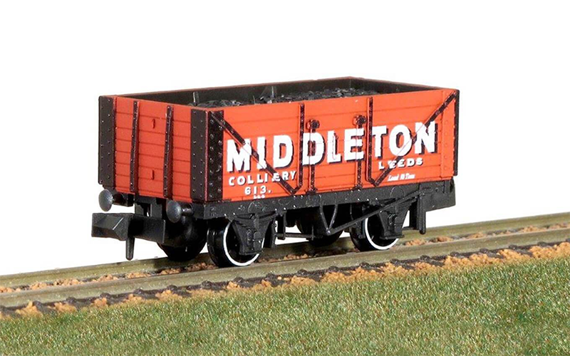 Peco Quality Line Wagons NR-P423 Middleton Colliery Leeds No. 613 7 Plank Wagon N Scale