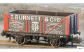 Peco Quality Line Wagons NR-P432 10ft 7 Plank T. Burnett & Co Ltd No. 1904 N Scale