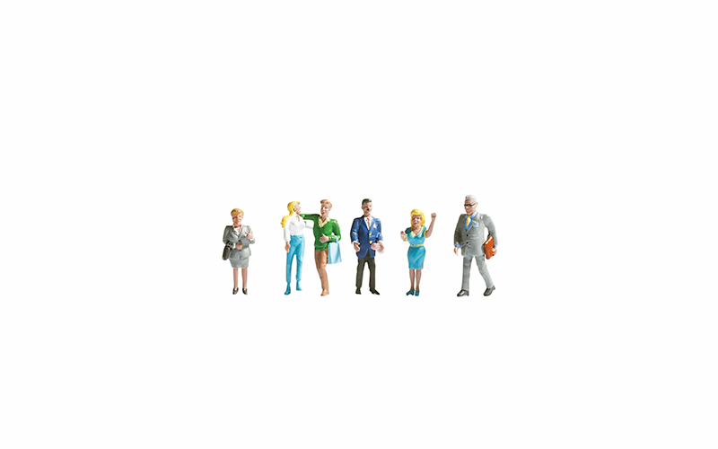 Noch 15520 Pedestrians HO Scale