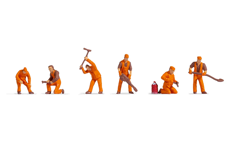 Noch 18012 Railway Construction Crew HO Scale