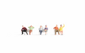 Noch 18132 Sitting People (w/o Benches) HO Scale