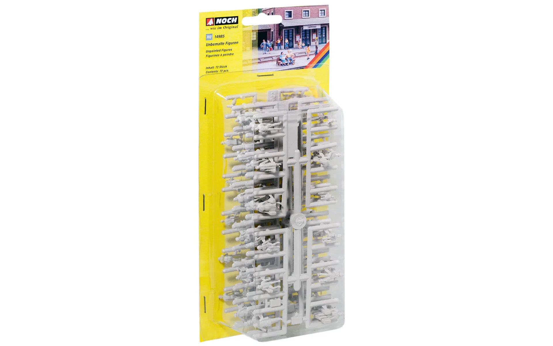 Noch 35985 Unpainted Figures N Scale