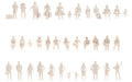 Noch 35985 Unpainted Figures N Scale
