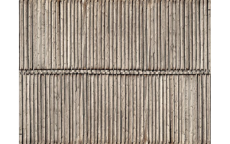 Noch 56664 3D Cardboard Sheet Timber Wall HO Scale