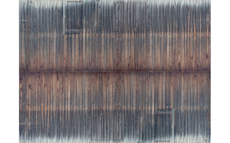 Noch 56665 3D Cardboard Sheet Timber Wall Weathered HO Scale