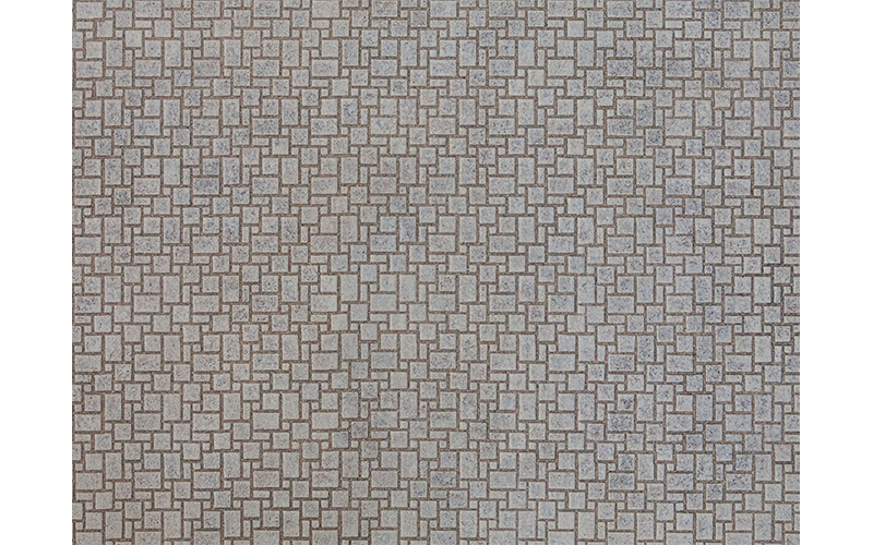 Noch 56722 3D Cardboard Sheet Modern Pavement HO Scale