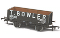 Oxford Rail OR76MW5001 T Bowler London No101 5 Plank Mineral Wagon OO Scale