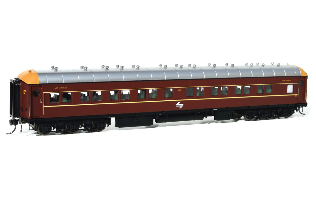 On Track Models SI-201a Deep Indian Red SI Cars with L7 Logo Twin Pack HO Scale