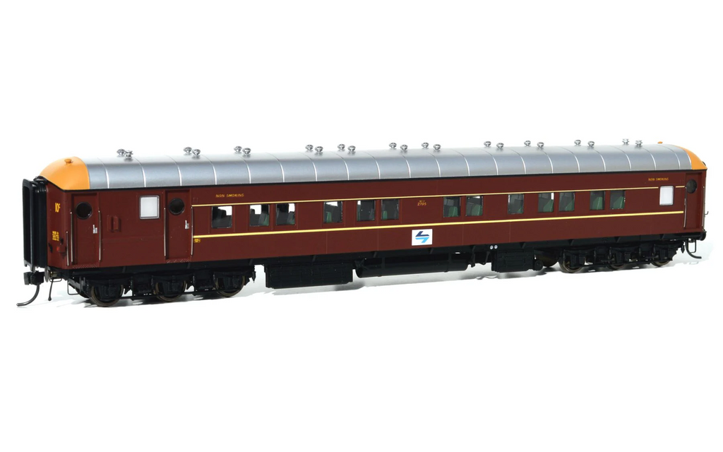 On Track Models SI-201a Deep Indian Red SI Cars with L7 Logo Twin Pack HO Scale