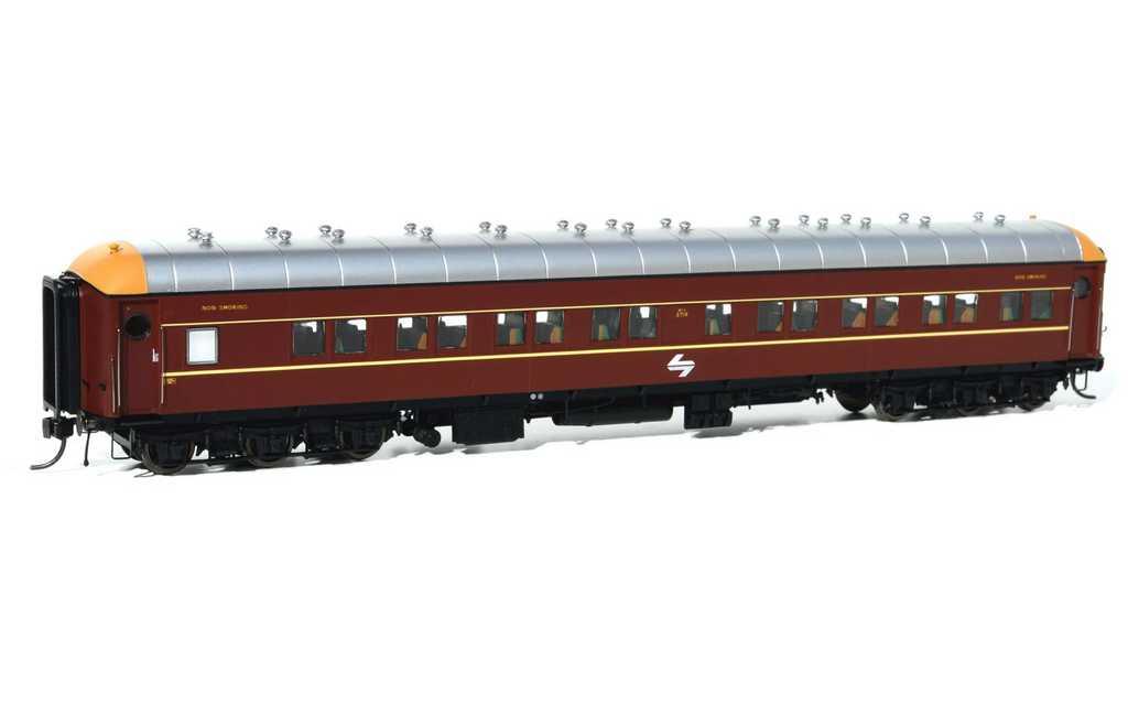 On Track Models SI-201b Deep Indian Red SI Cars with L7 Logo Twin Pack HO Scale
