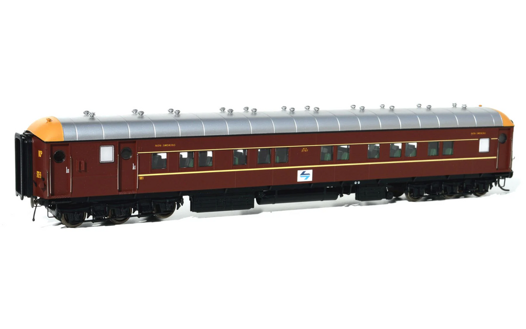 On Track Models SI-201b Deep Indian Red SI Cars with L7 Logo Twin Pack HO Scale
