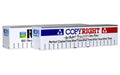 On Track Models 40CS-52 Re Right & Copyright 40' Curtain Sided Containers 2 Pack HO Scale