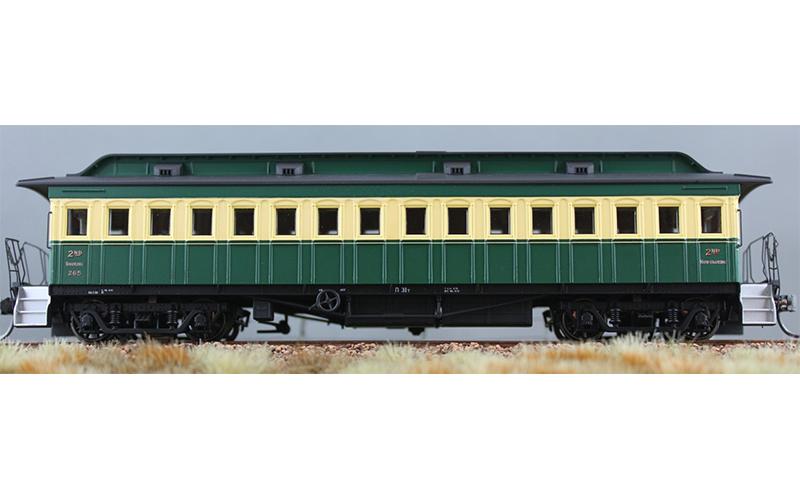 Orient Express Reproductions OR471 Centenary 2nd Class Coach #370 Green & Cream HO Scale