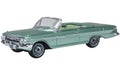 Oxford 87CI61007 1961 Chevrolet Impala Convertible Arbor Green HO Scale