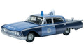 Oxford 87FF60002 1960 Ford Fairlane Sedan Massachusetts State Police Radar Car HO Scale