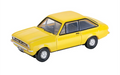 Oxford NESC002 Ford Escort Mk2 Signal Yellow N Scale
