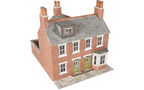Metcalfe PN103 Terrace Houses in Red Brick N Scale