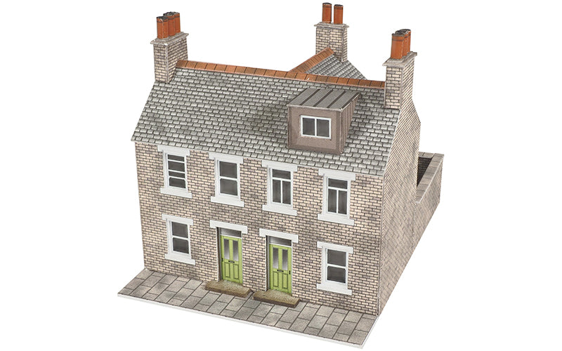 Metcalfe PN104 Terrace Houses in Stone N Scale