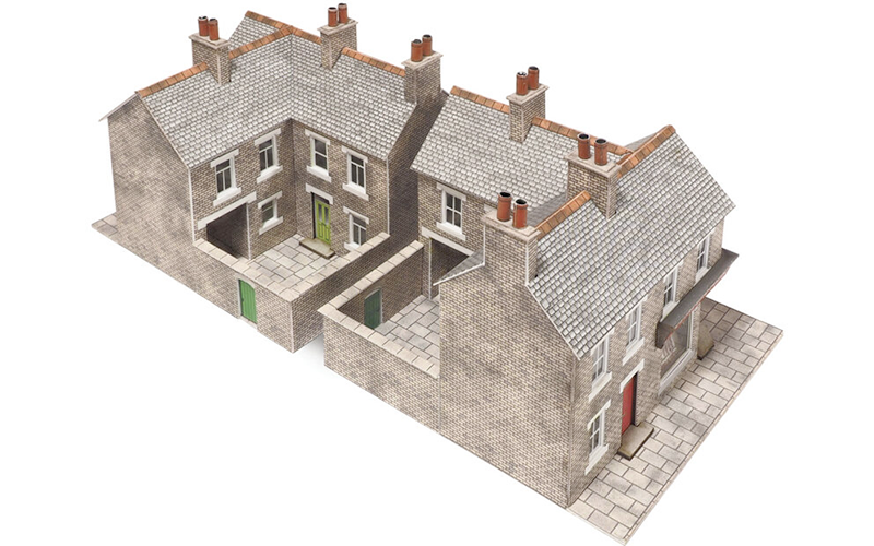 Metcalfe PN117 Corner Shop & Pub Stone N Scale