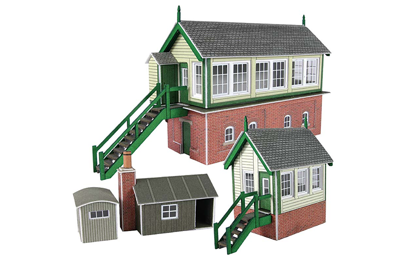 Metcalfe PN133 Signal Box Set N Scale