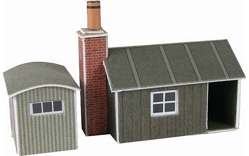 Metcalfe PN133 Signal Box Set N Scale