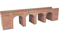 Metcalfe PN140 Red Brick Viaduct N Scale