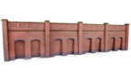 Metcalfe PN145 Retaining Wall in Red Brick N Scale